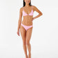 Premium Surf Banded Fixed Triangle Bikini Top