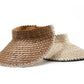 Playa Crochet Straw Visor